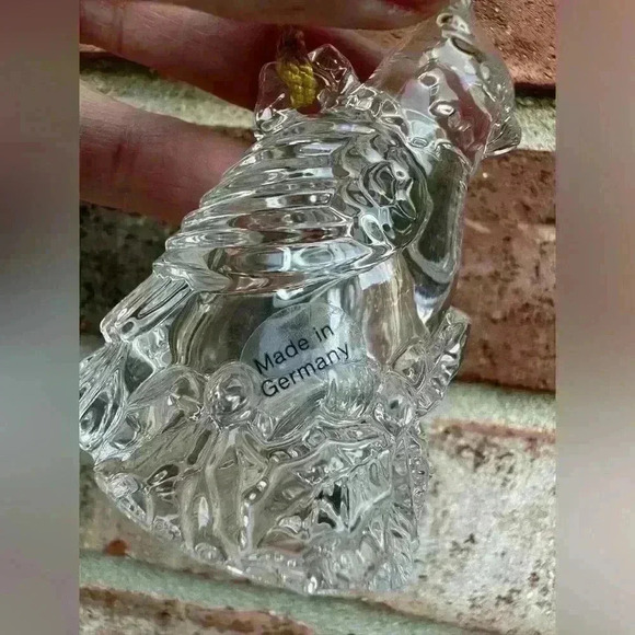 Gorham Crystal Holiday Birds Ornaments, Boxed Set of 3 Made In Germany - Picture 15 of 16